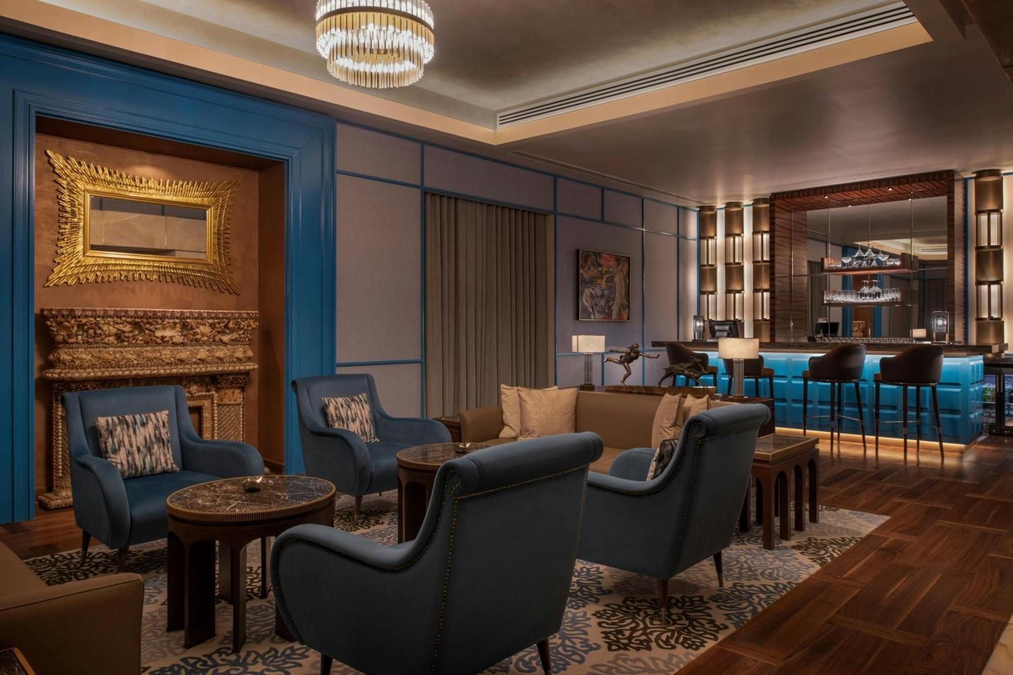 فندق ذا سانت ريجيس الدوحة المظهر الخارجي الصورة The Lounge at the hotel
