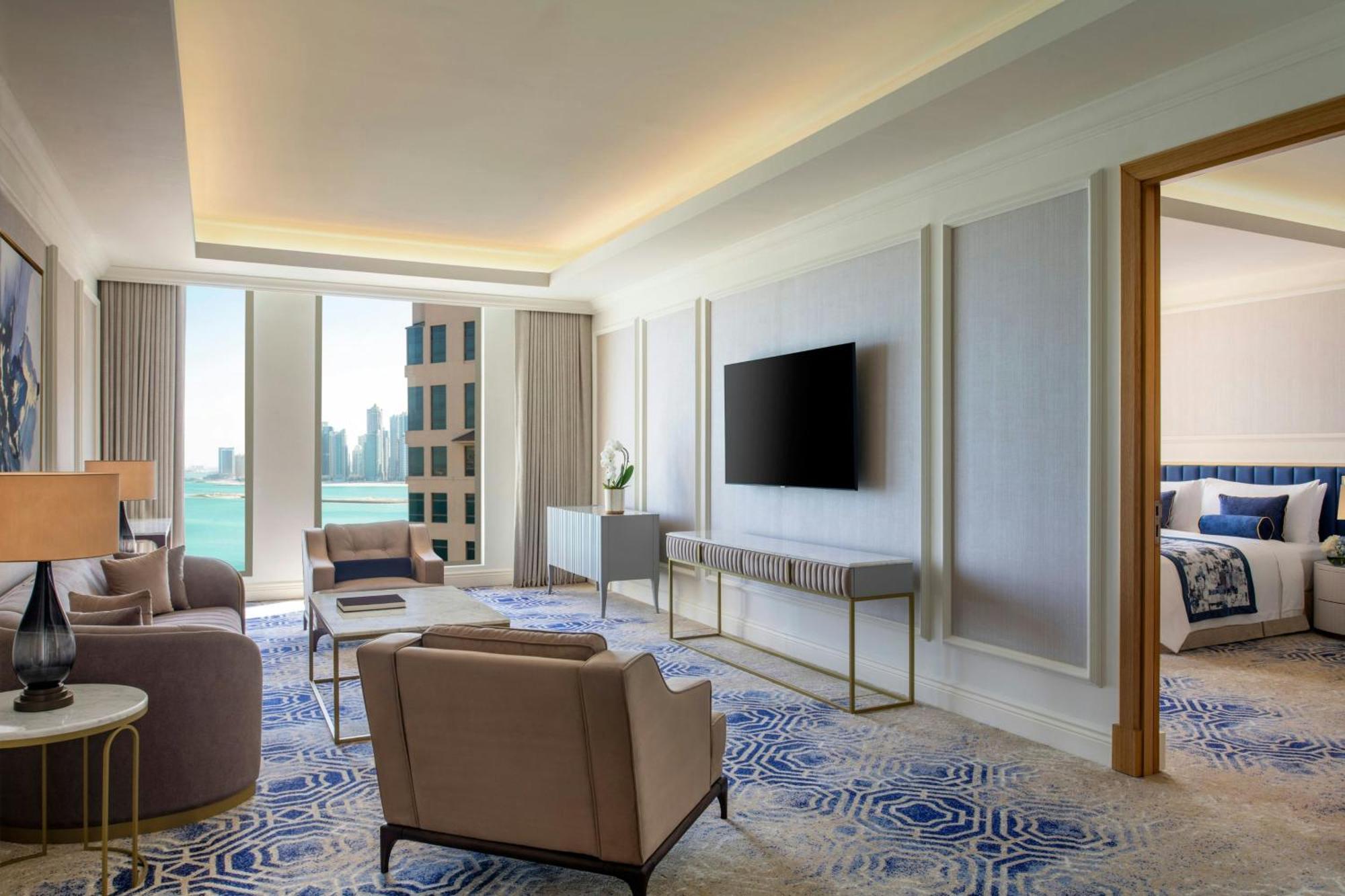 فندق ذا سانت ريجيس الدوحة المظهر الخارجي الصورة A suite at the hotel